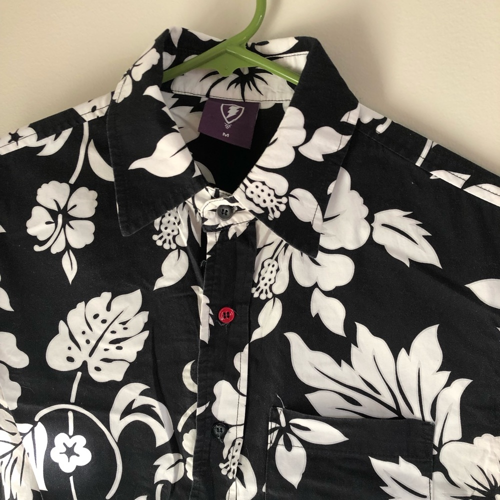 Floral Button Up